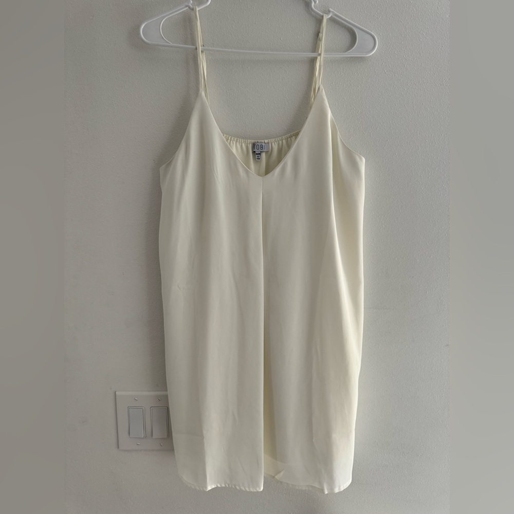 TOBI Cream Shift Dress
